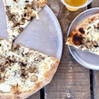 White Pizza · Ricotta, Mozzarella and Parmigiano