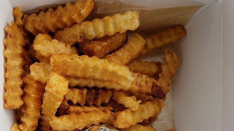 Seasoned Fries · Gluten-free, soy free.