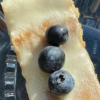 Lemon Pound Cake · Everybody’s favorite pound cake now made vegan with lemon frosting and fresh blueberries, ma...