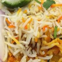 Veg Biryani · Veg biryani is a delicious and aromatic preparation of rice, vegetables, and spices cooked i...