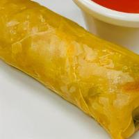 Vegetable Spring Roll · 1 piece.