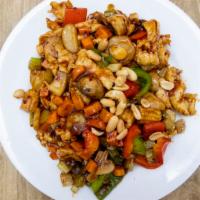 Kung Pao Chicken (Quart) · Hot & Spicy. A Szechuan-inspired dish with chicken, peanuts, vegetables in spicy chili sauce...