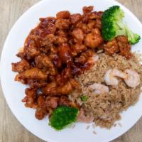 General Tso'S Chicken · Hot & Spicy. Chunks of tender chicken lightly fried with chef's special sauce and sesame sau...