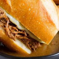 The Big Dipper  · Slow cooked Roast beef seasoned with our signature spices, sauteed onion, Horseradish and Mo...