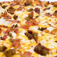 Bacon Double Cheeseburger Specialty Pizza (Large 14