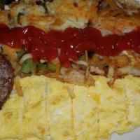 Cheese Omelette · These items can be cooked to order. Consuming raw or undercooked meats, poultry, seafood, sh...