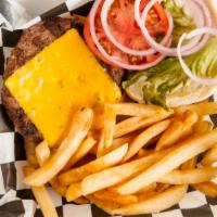 Old Faithful · The classic cheeseburger. With lettuce, tomato, red onion, mayo. Your choice of cheese.

Thi...