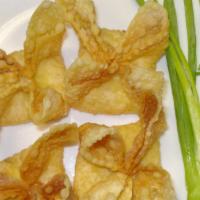 A 5. Cheese Wonton (8) · 8 pieces. chinese dumpling that comes with filling.