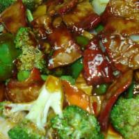 Vg 2. Broccoli W.Garlic Sauce · Spicy.