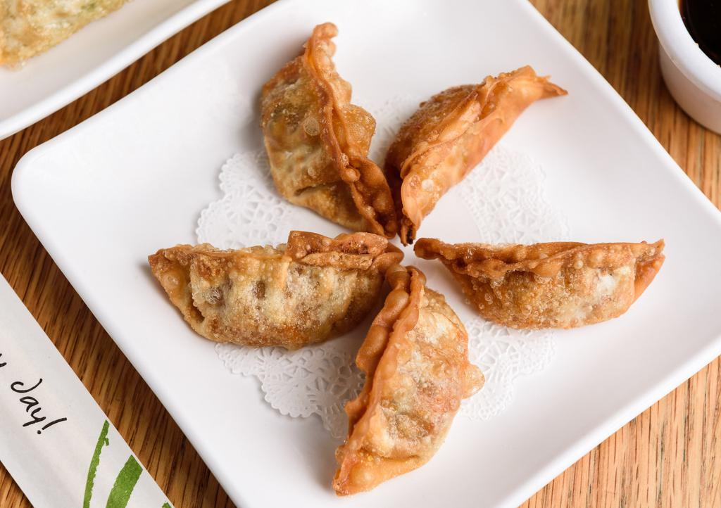 Kimchi Mandu · Kimchi dumplings