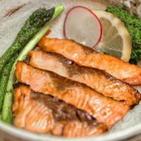 Hibachi Grilled Salmon · 