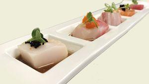 Sashimi Appetizer · (6 pc.) chef's choice assorted raw fish.