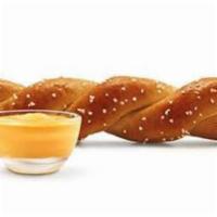Soft Pretzel · With Cheese Dipping Sauce