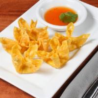 #2. Thai House Rangoon  · 5 pieces. Crab and cream cheese wontons with green onions.