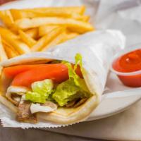 Gyro · Specialty seasoned beef and lamb charbroiled.