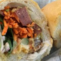 Hot Sausage · Spicy with sriracha mayo. Dressed with butter aioli, cucumber, pickled carrots, cilantro, ja...