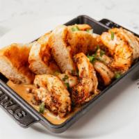 Barbecue Gulf Shrimp · Barbecue Butter, Grilled Bread