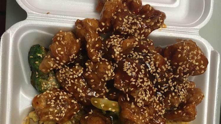Sesame Chicken · little sweet and spicy