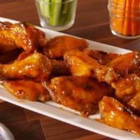 Wings · Your choice of mild, hot, or BBQ wings.