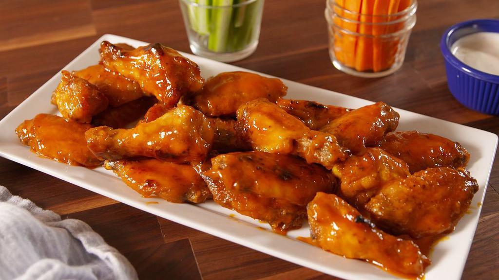 Wings · Your choice of mild, hot, or BBQ wings.