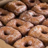 Glazed Dozen · A dozen of our original vanilla glazed yeast donuts