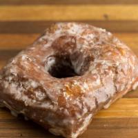 Plain Glazed · Our plain glazed donut is a made from scratch, hand-cut yeast donut that is dipped in our si...