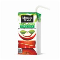 Apple Juice Box · Kids Size Minute Maid Apple Juice Box