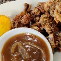 Tuesday Only: Fried Chicken Livers · served with gravy & 2 sides