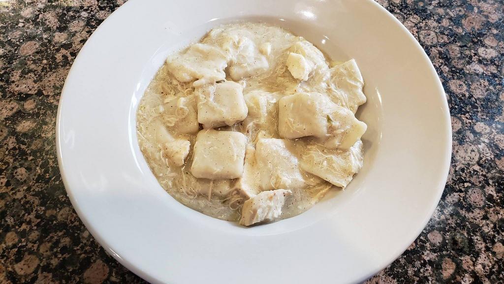Monday Only: Chicken & Dumplings · served with one side