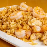 Chicken & Shrimp Hibachi Rice · 