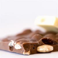 Bag Of Chocolate Chunks · Bagged chunks of chocolate - hand made at our confectionery.  All bags of chocolate have alm...