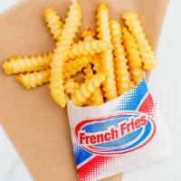 French Fries · Crinkle-cut with no added salt.