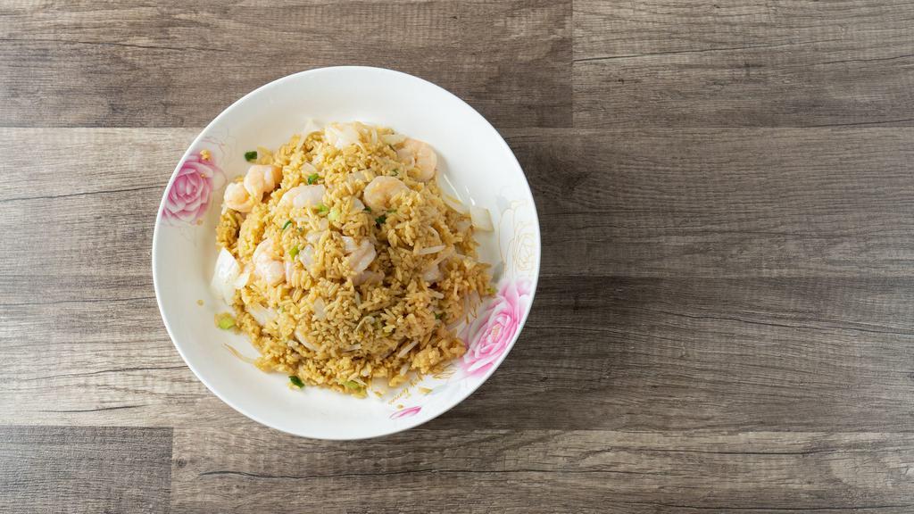 Shrimp Fried Rice · Stir-fried rice. shellfish.