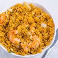 Shrimp Fried Rice · Fresh peeled shrimp