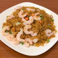 Shrimp Fried Rice / 蝦炒飯 · 