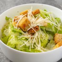 Classic Caesar · Romaine, garlic croutons and shaved parmesan, with creamy Caesar dressing. This item is serv...