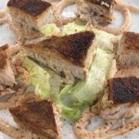 Hand Cut Tuna Bites · Blackened tuna seared how you like with cajun remoulade dipping sauce. Many contain raw and ...