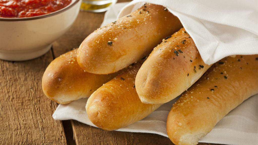 Breadsticks (8 Pieces) · Fresh baked breadsticks come with eight pieces.