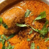 Malai Kofta · Vegetable balls mixed with cheese and cooked in butter mild sauce. White basmati rice includ...