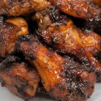Jamaican Jerk Wings · SPICY jerk wings
*be sure to have a drink nearby*