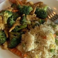 Sabi Stir Fry · Your choice of teriyaki or hibachi sauce with broccoli, onions, mushrooms, zucchini, carrots...