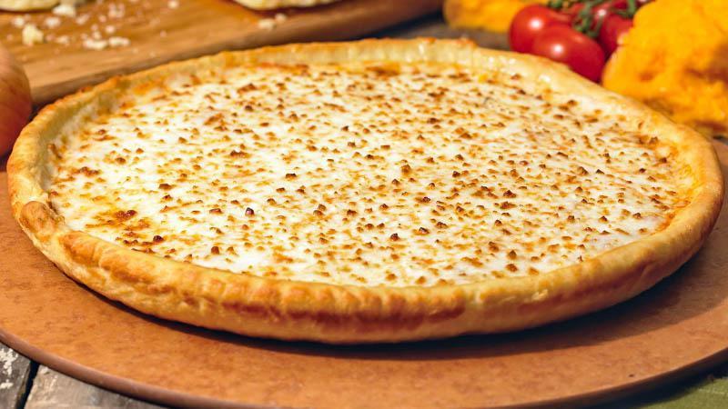 Cheese Pizza · Mounds of 100% Mozzarella