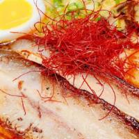 Char Shui · Your choice of noodle: ramen, udon, or soba your choice of broth: tonkatsu, spicy tonkatsu, ...