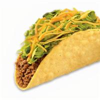 Party Taco · A mini-version of our Crispy Beef Taco, featuring a crispy corn shell, beef, tomato, lettuce...