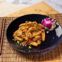 Chicken Yakisoba · Stir Fried Noodles w/ Chicken & Veggies