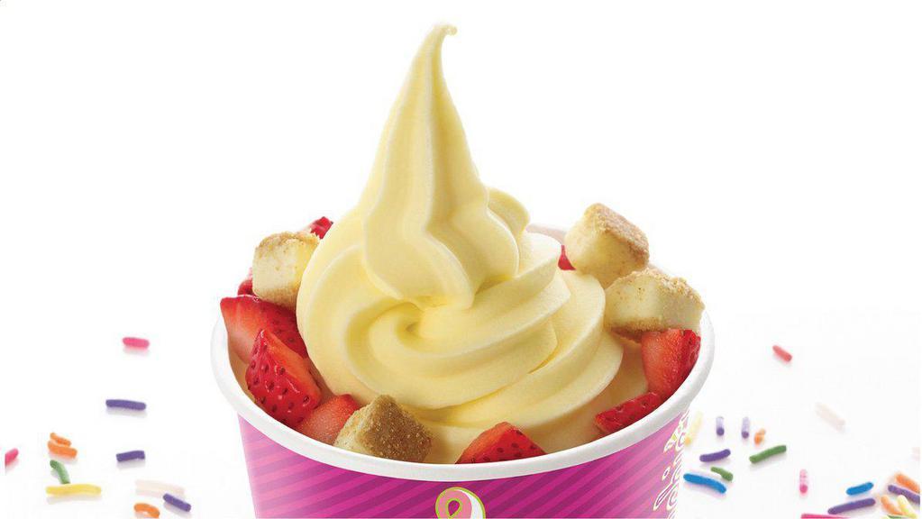 Live From New York Cheesecake Fro-Yo · Low-fat.