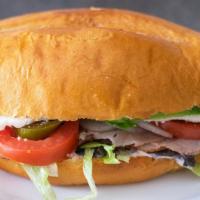 Torta · Mexican Style Sandwich with choice meat of chicken, carne asada, barbacoa, or pastor