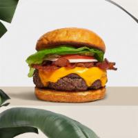 Bacon Burger · Loads of crispy bacon on a House-made, third pound seasoned patty, perfectly cooked to mediu...