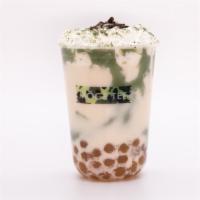 Green Milk Matcha (雪绒抹茶） · 