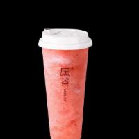 Strawberry Tea · Ice blended with fresh strawberry and Green tea with sweet & salty cheese foam available 采用新...
